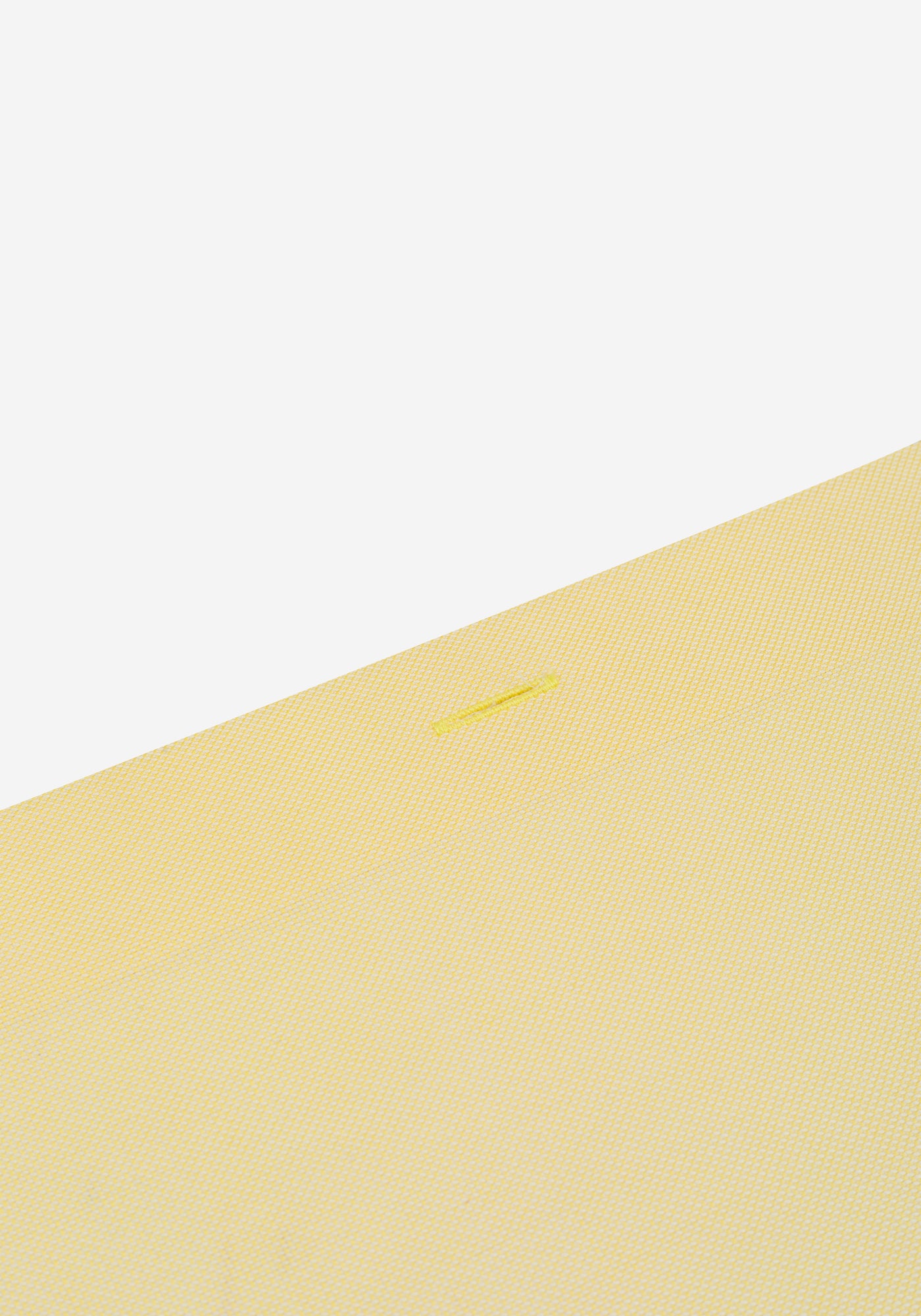 Pastel Yellow Washed Oxford Shirt