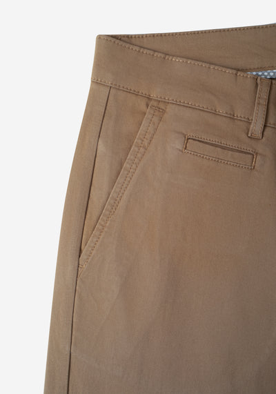 Ash Brown Gabardine