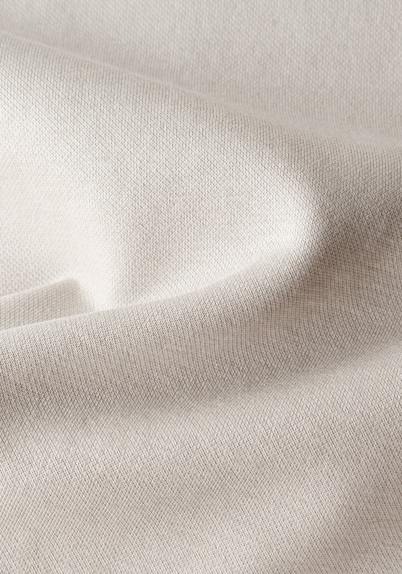 Ash Beige Cotton Sweatshirt