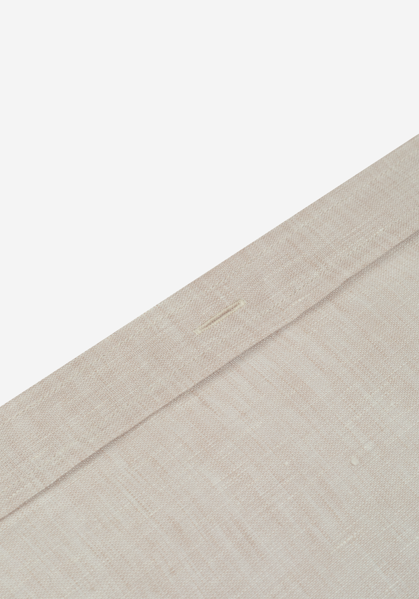 Palm Beige Belgian Linen Shirt
