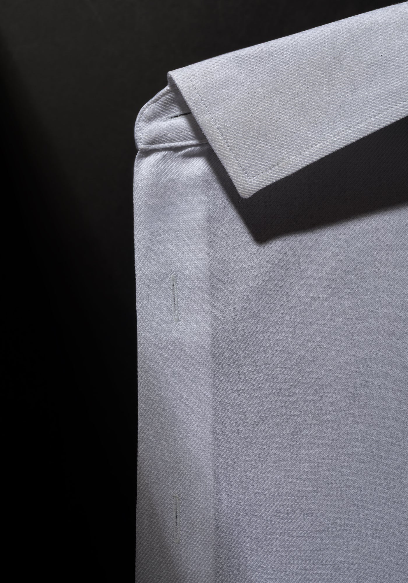 Giza 87 Cotton Opal White Stripe Signature Twill Shirt