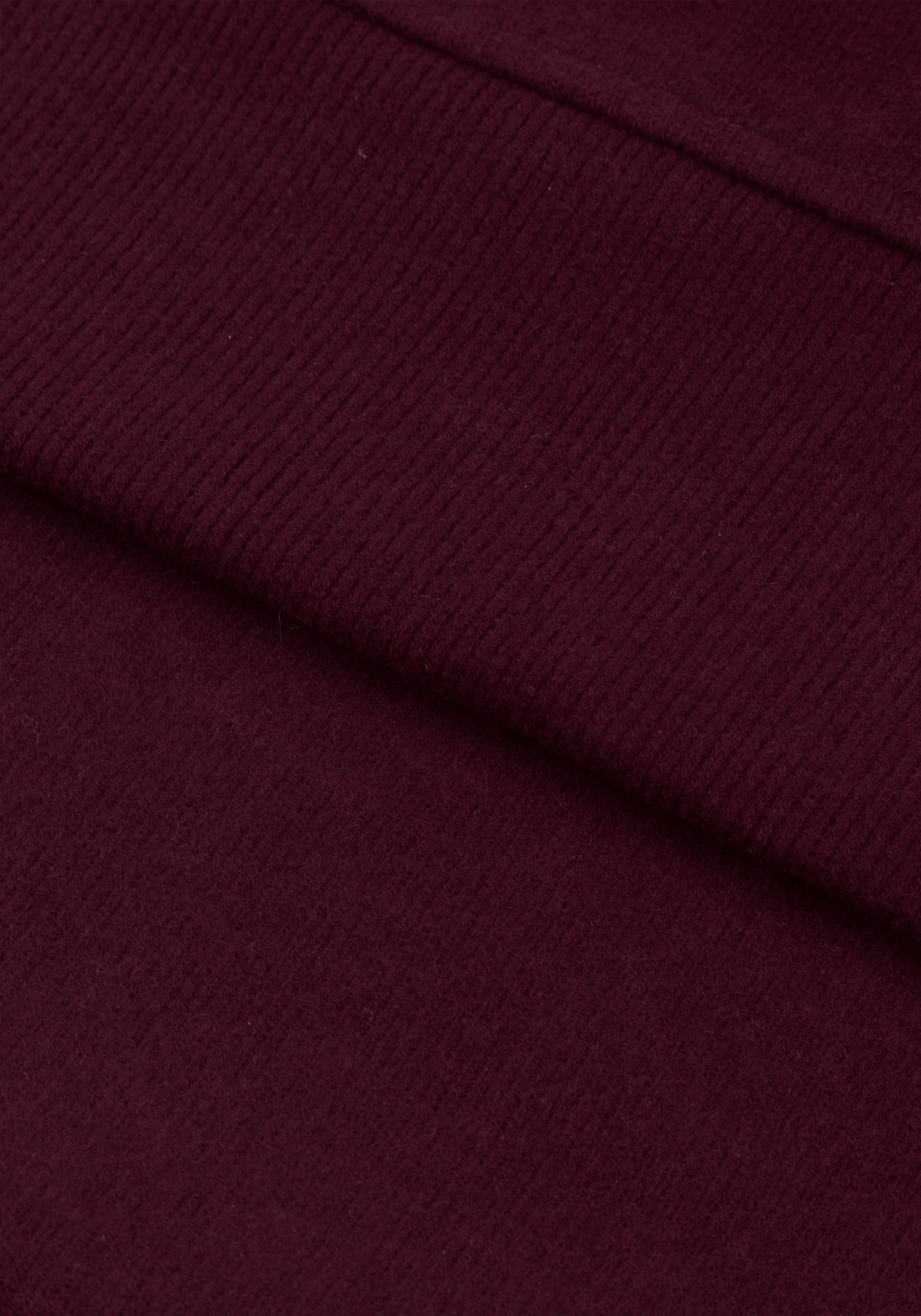 Burnt Maroon Cotton Sweatshirt