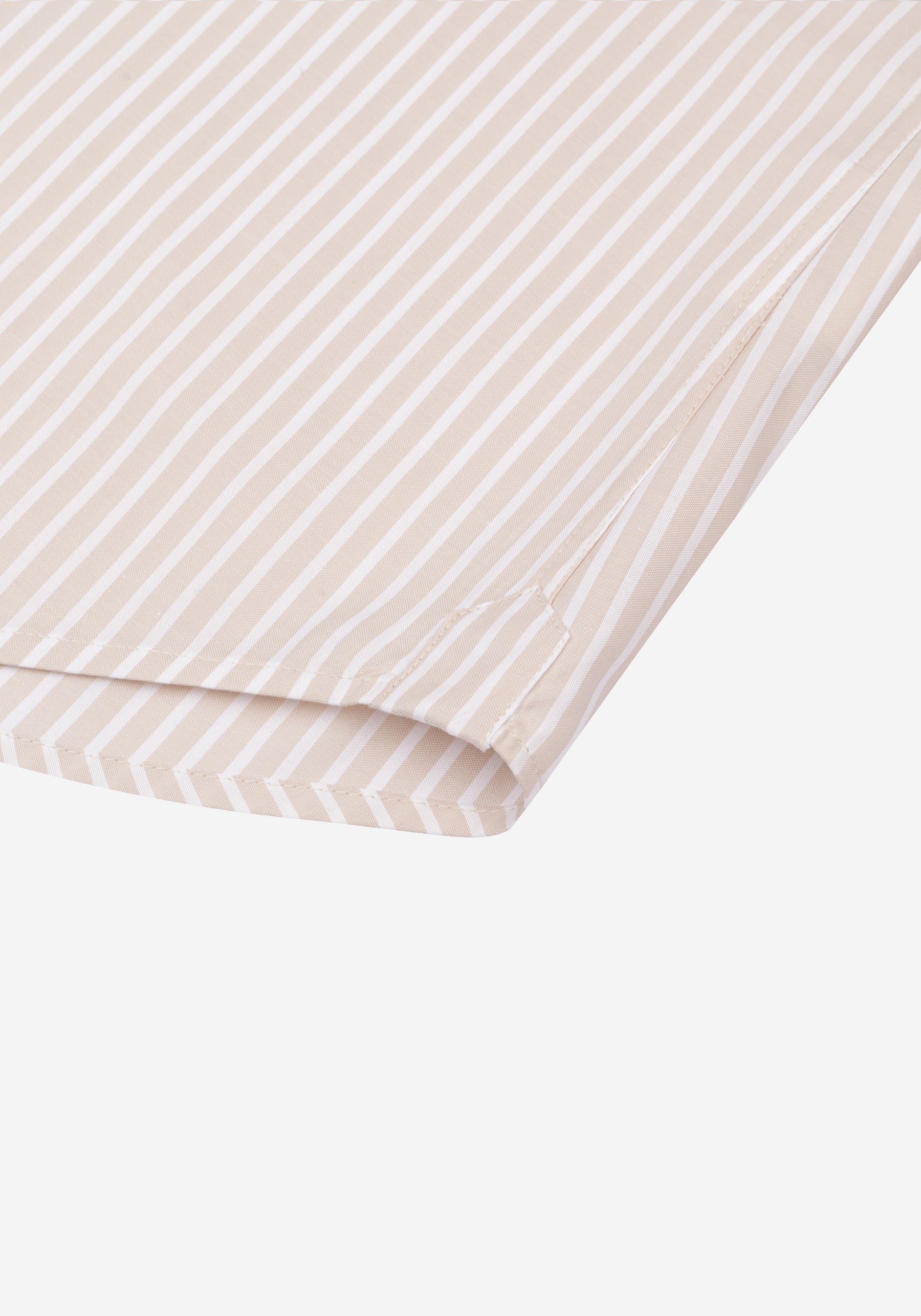 Mist Beige Stripe Signature Twill Shirt