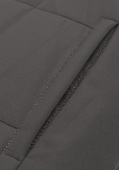 Shadow Olive Block-Tech Puffer Jacket