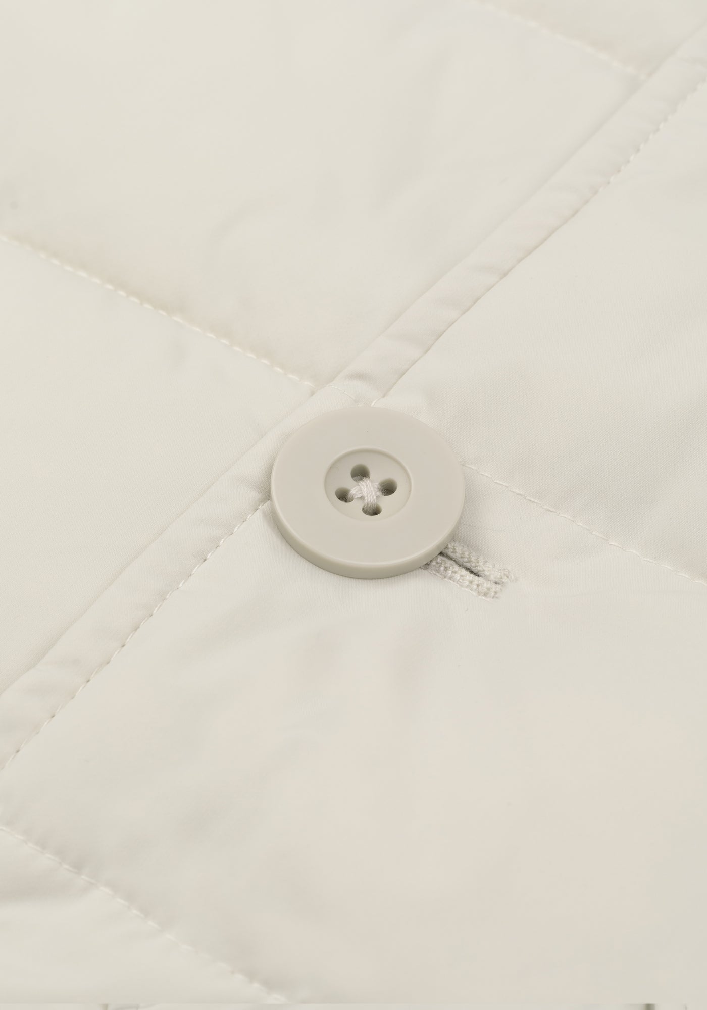 Fog White Padded Polyamide Jacket