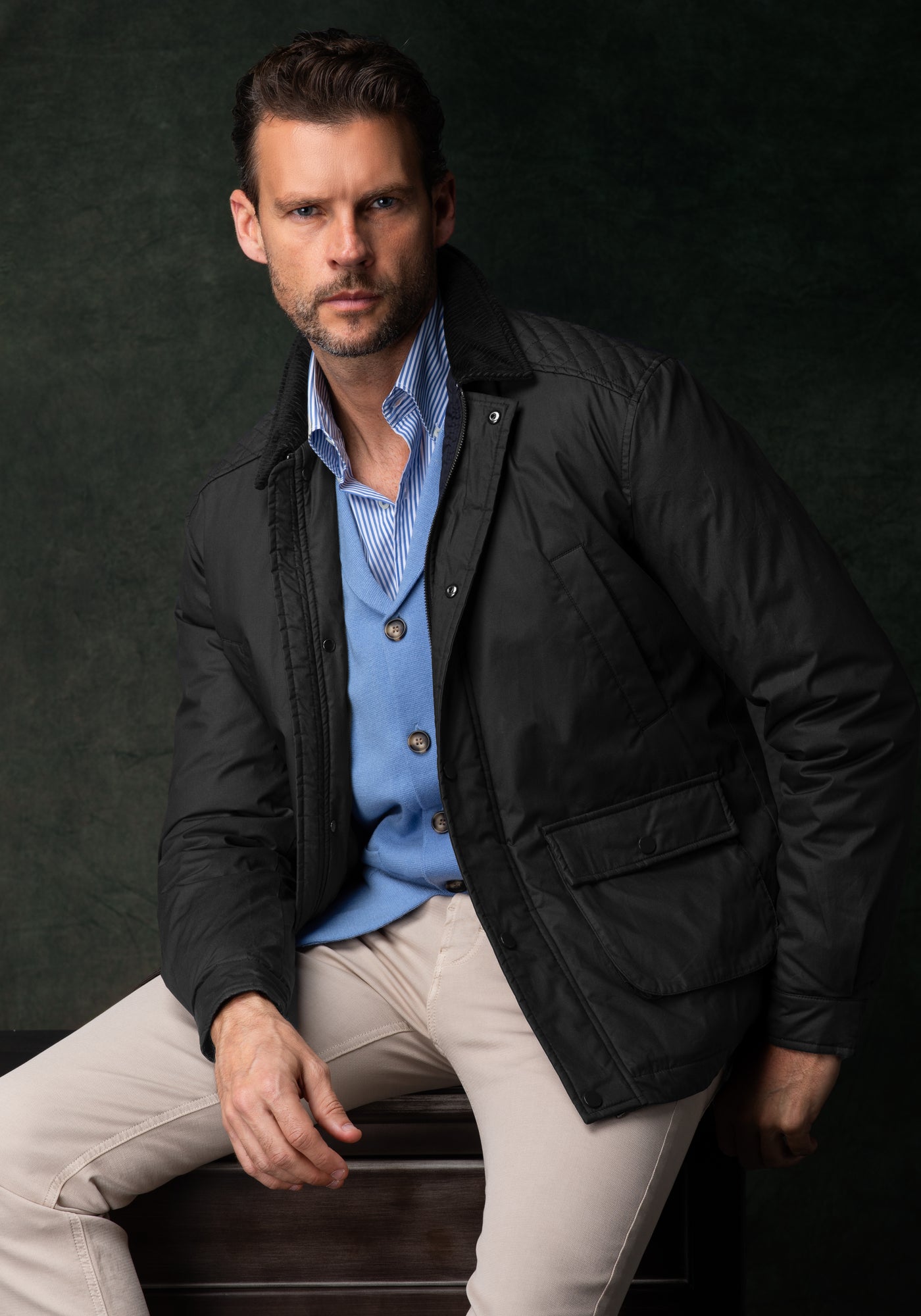 Imperial Black Field Jacket