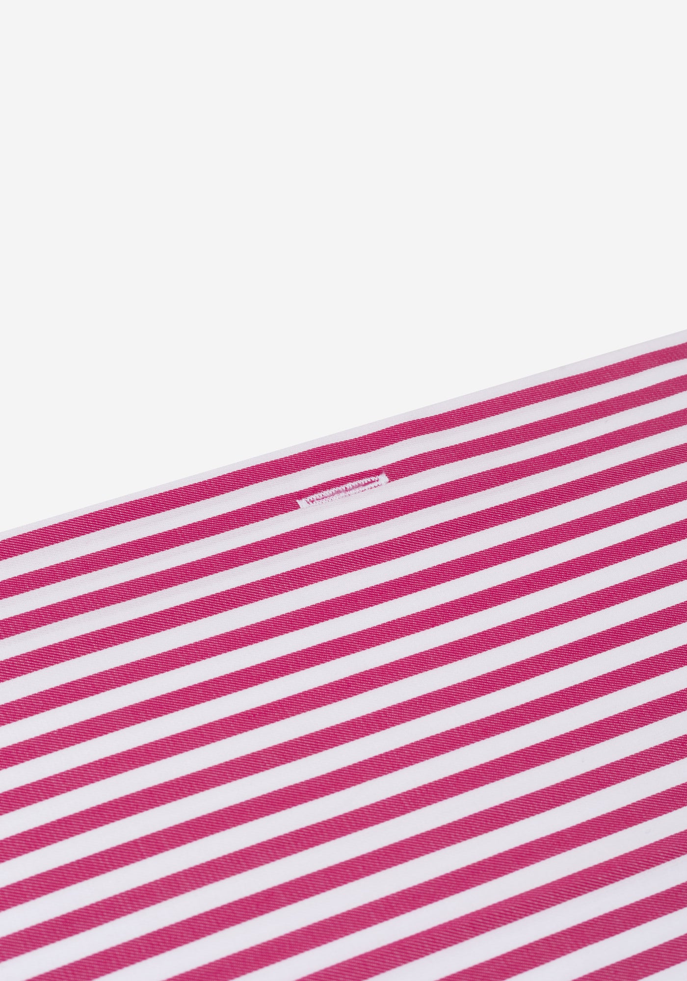Carmine Red Stripe Signature Twill Shirt
