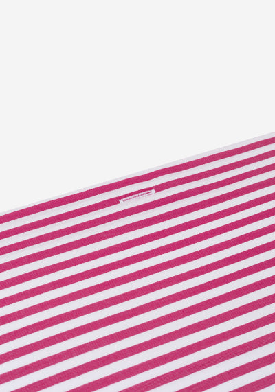 Carmine Red Stripe Signature Twill Shirt