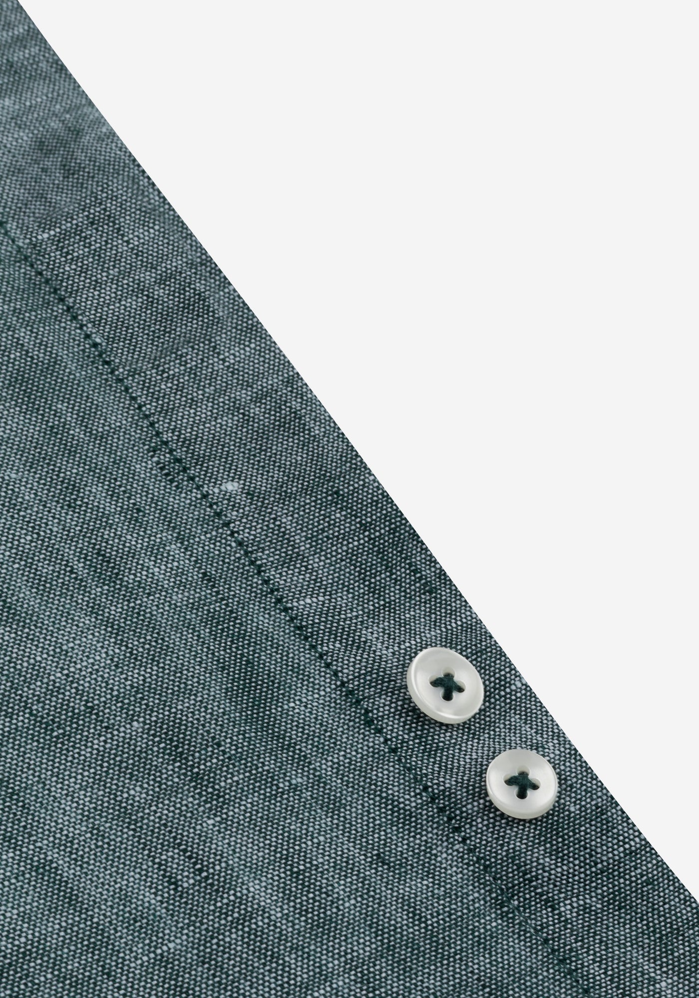Sage Green Belgian Linen Shirt