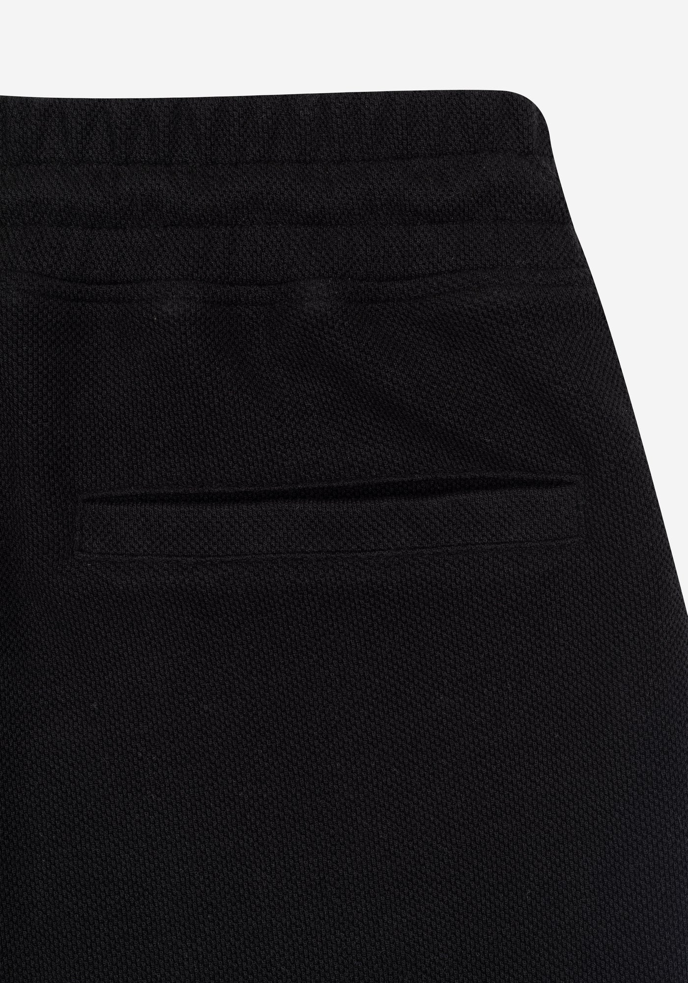 Nightfall Black Cotton Short