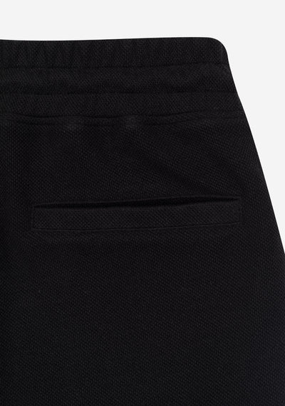 Nightfall Black Cotton Short