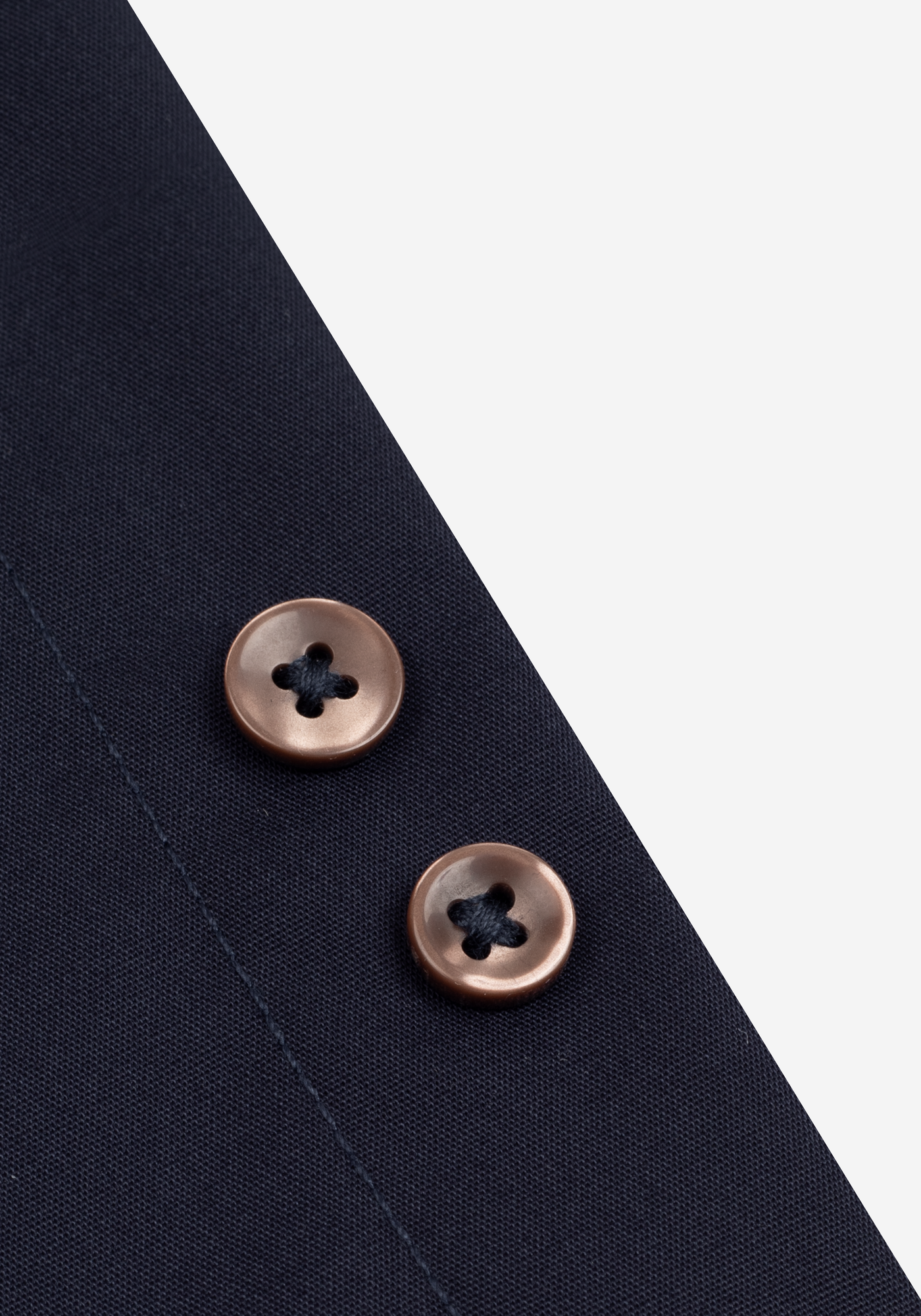 Pure Navy Poplin Shirt