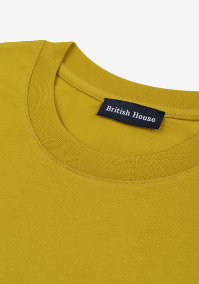 Deep Yellow Over-Sized T-Shirt