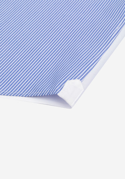 Sky Blue Stripe Dobby Shirt