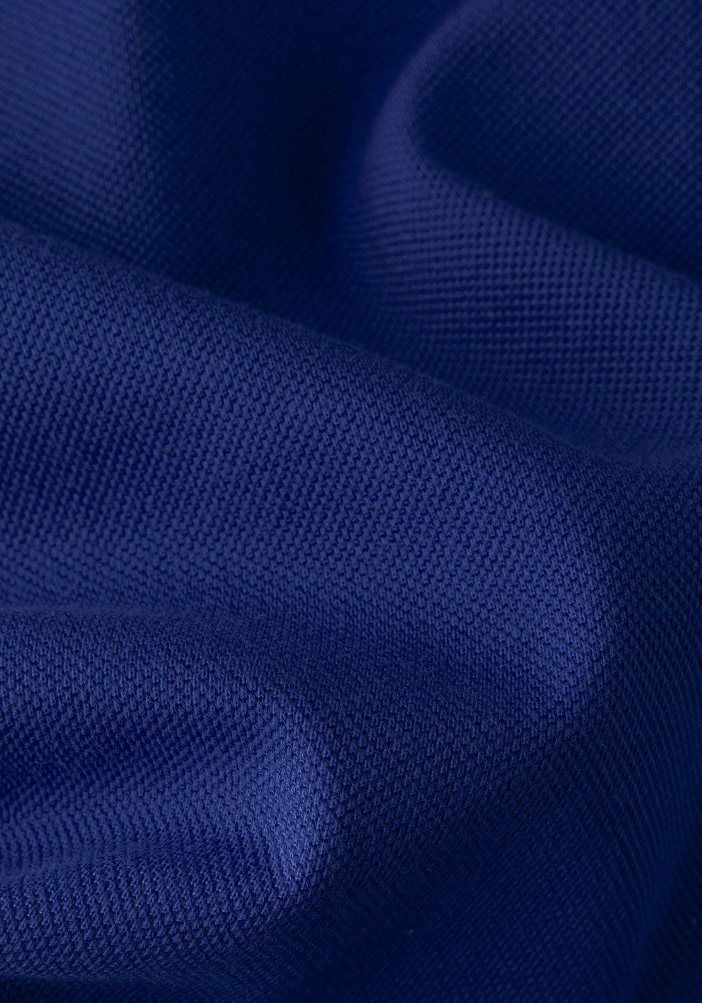 Royal Blue Cotton Polo Shirt