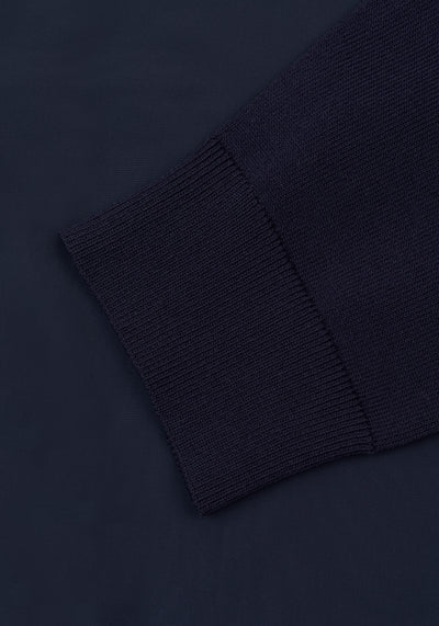 Iron Navy Polyamide Cardigan