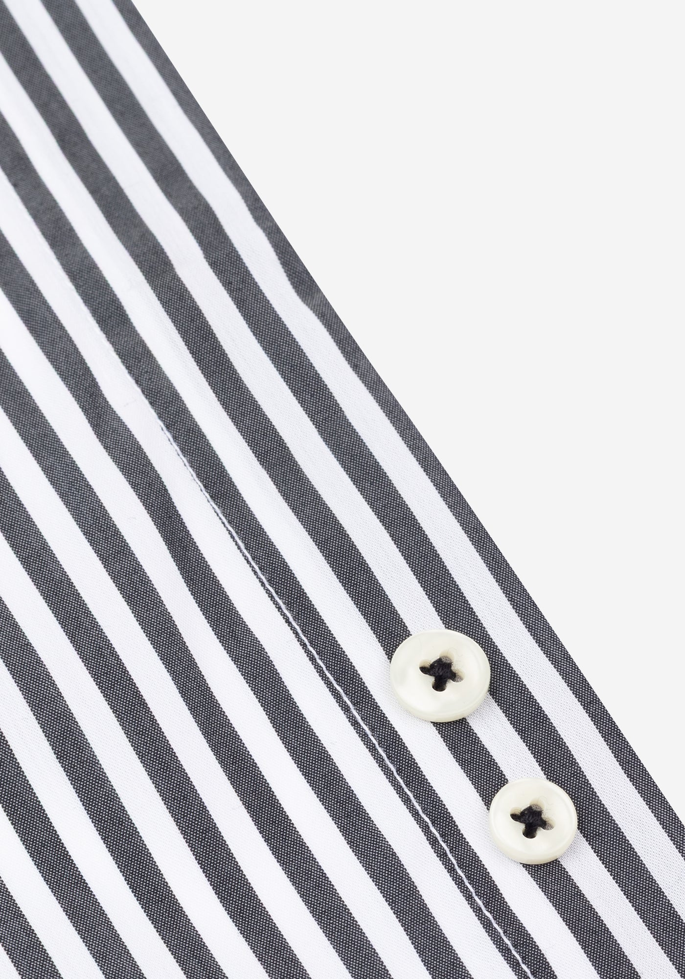 Charcoal Black Stripe Aero-Hybrid Shirt