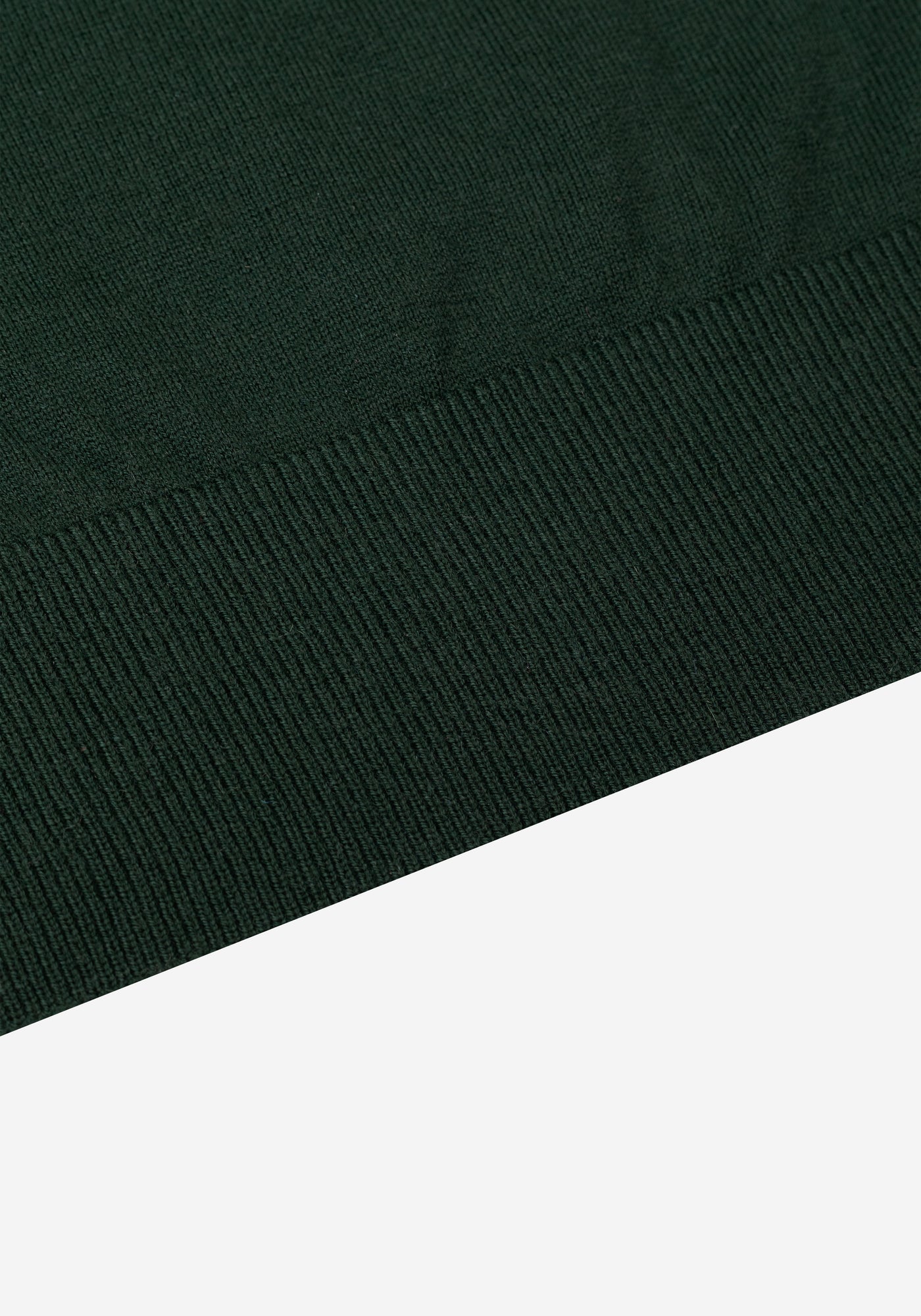 Leaf Green Merino Wool Blend Pullover