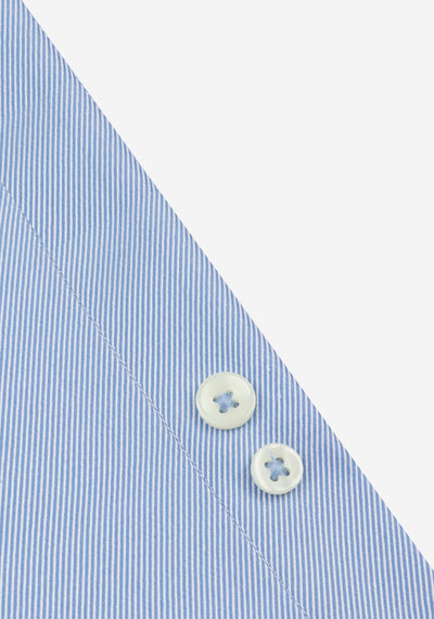 Skyline Blue Stripe Signature Twill Shirt