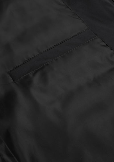 Jet Black Puffer Down Jacket