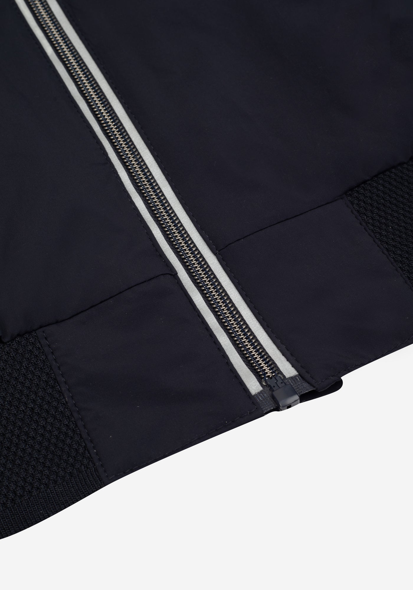 Metallic Navy Polyamide Vest
