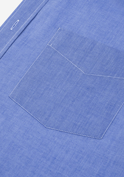 Sierra Blue Chambray Oxford Shirt