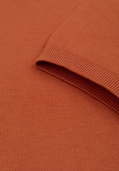 Sienna Orange Knitted T-Shirt