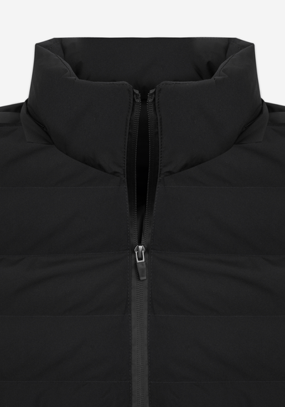 Jet Black Puffer Down Jacket