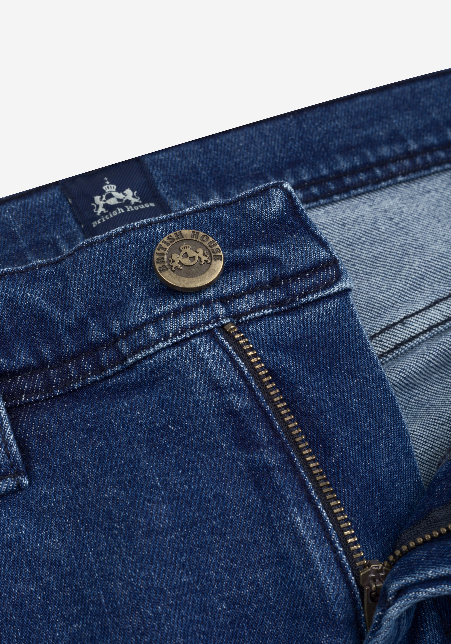 Ocean Blue Pure Denim