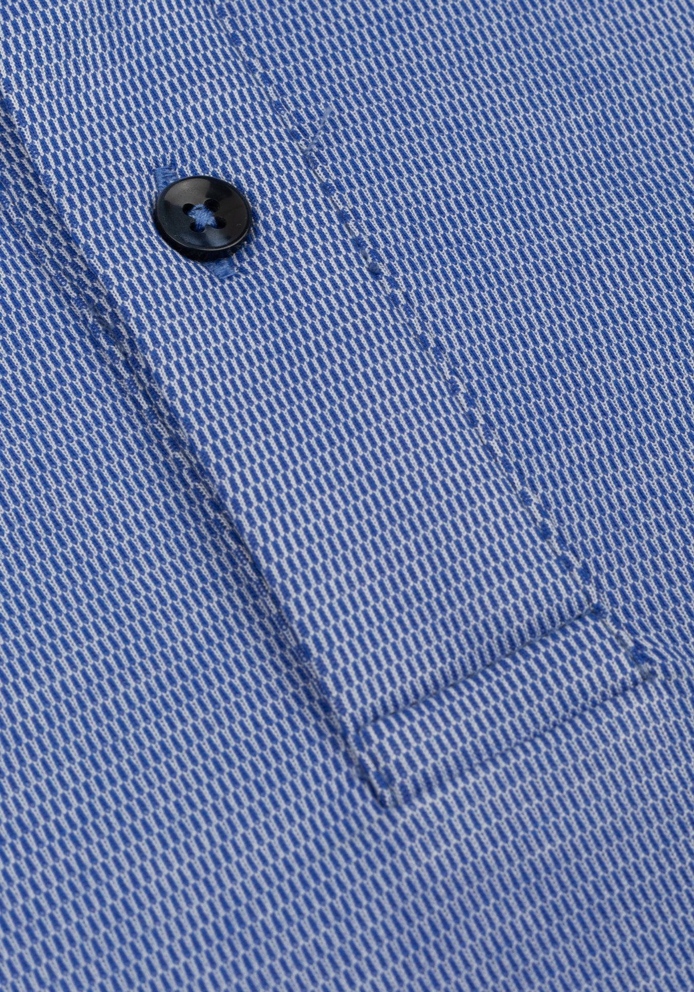 Coastal Blue Cotton Polo Shirt