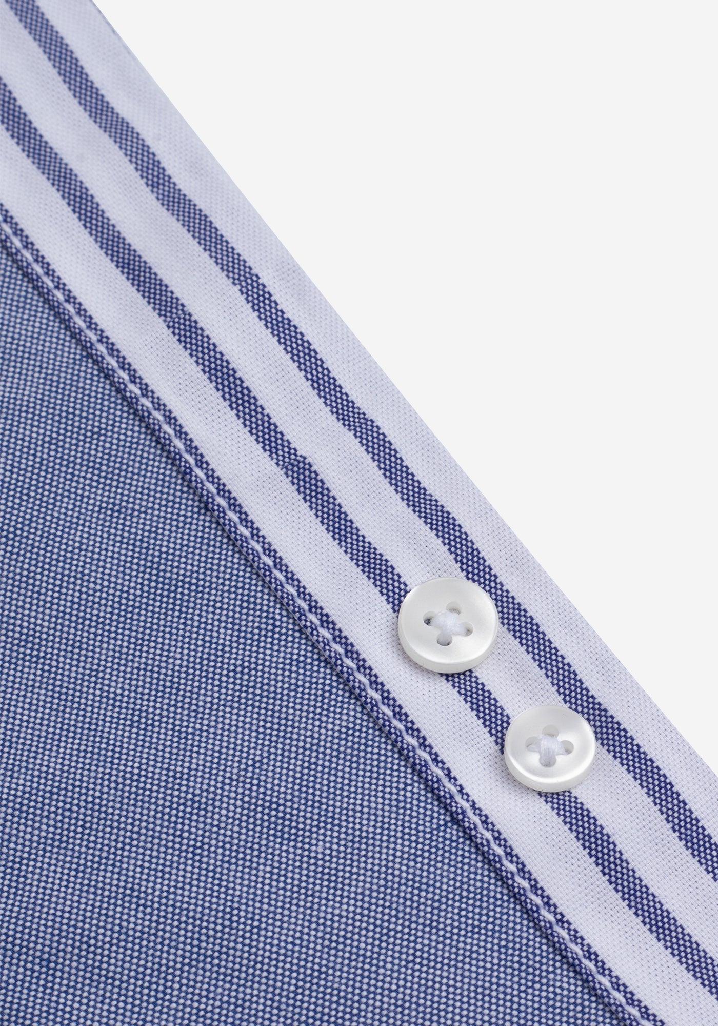 Navy Tri-Tone Oxford Shirt