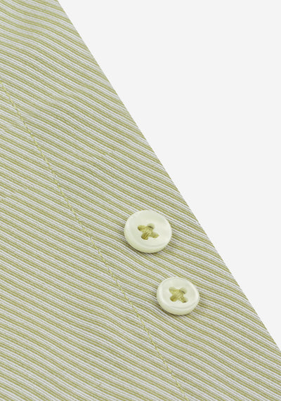 Dune Olive Stripe Signature Twill Shirt