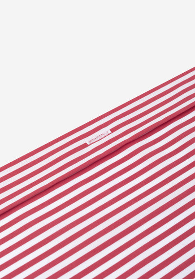 Scarlet Red Stripe Aero-Hybrid Shirt
