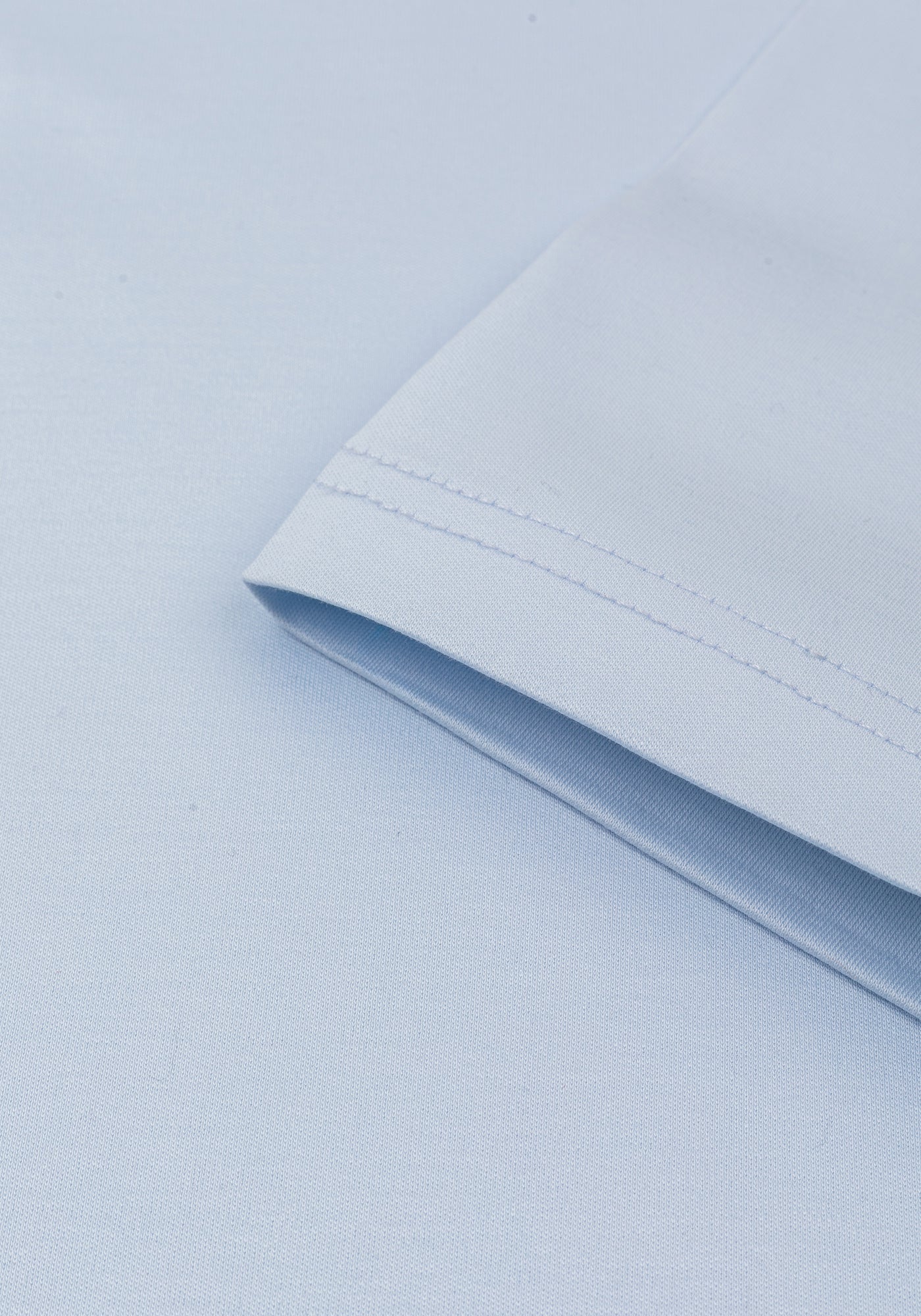 Mist Blue Mercerized Interlock Jersey