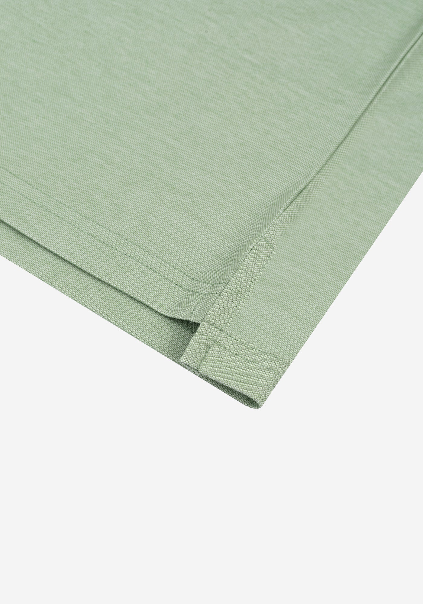 Sage Green Cotton Polo Shirt
