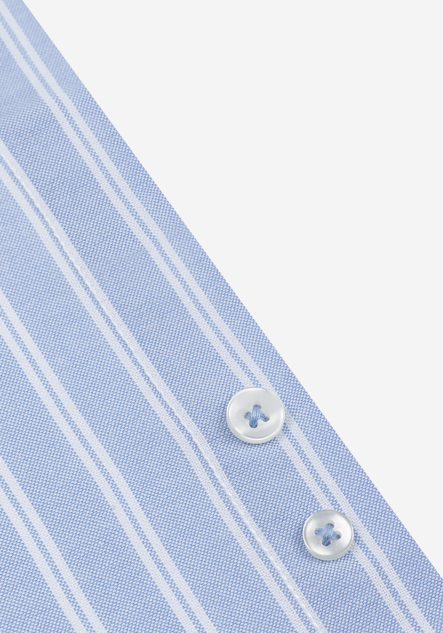 Baby Blue Stripe Heavy Oxford Shirt