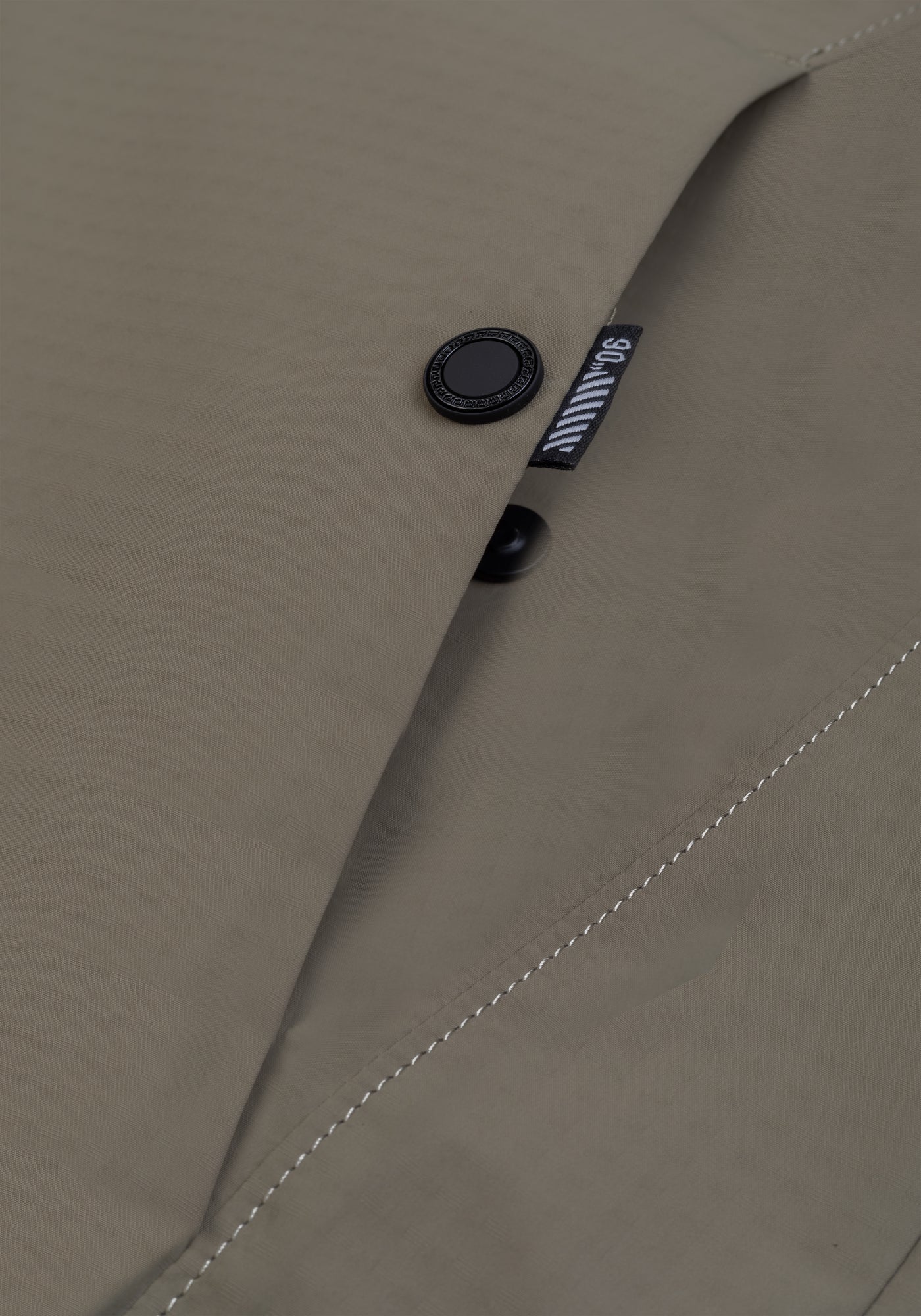 Dune Beige Pocketable Windbreaker Jacket