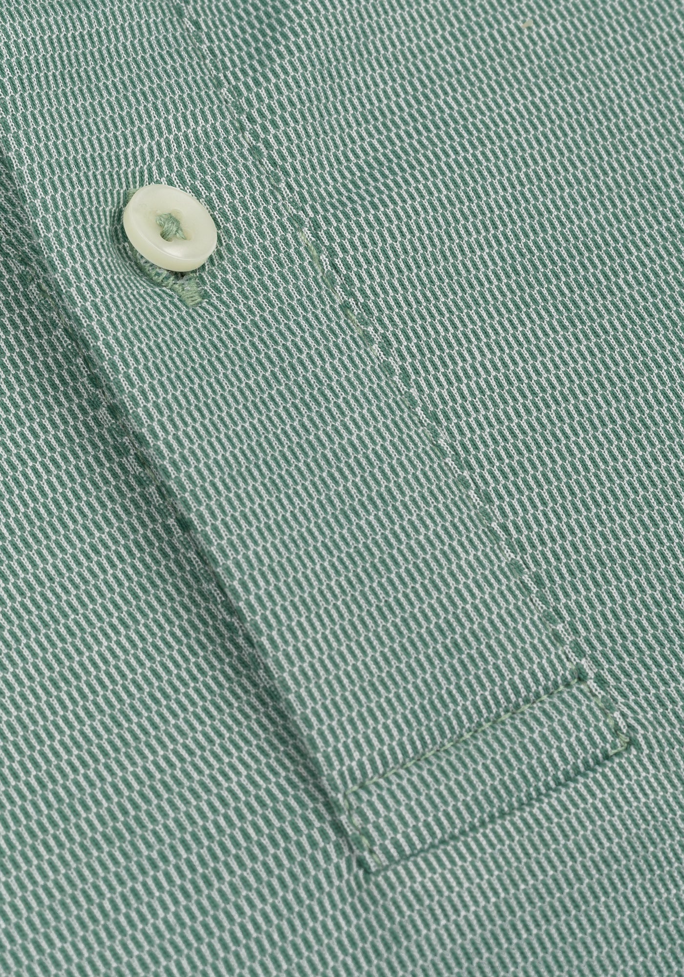 Polar Green Cotton Polo Shirt