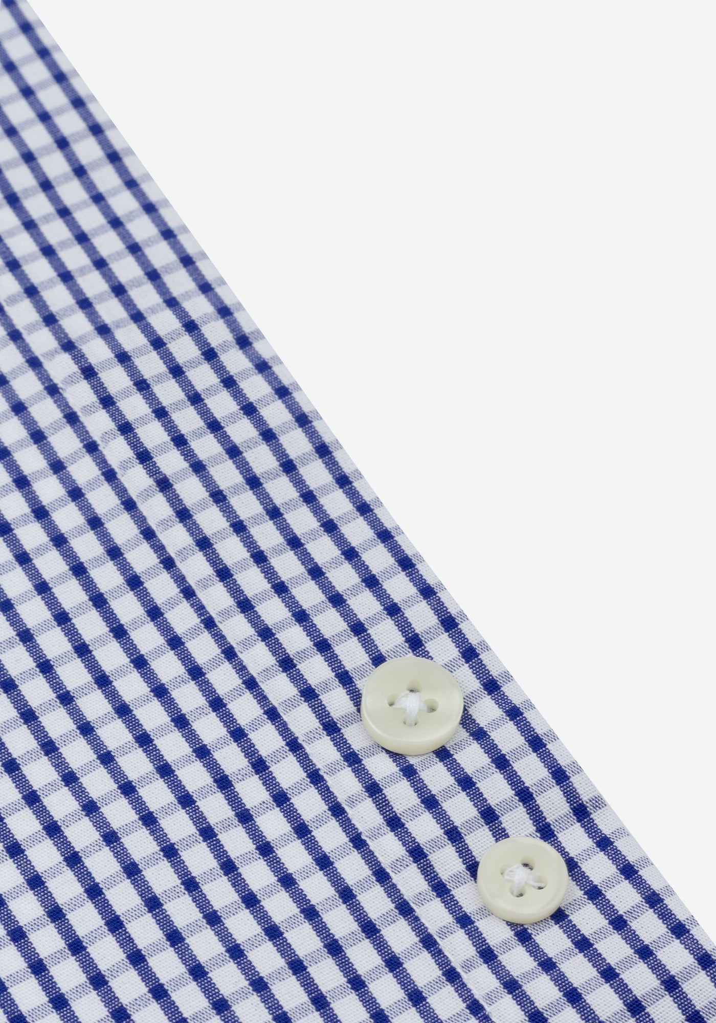 Classic Indigo Checked Poplin Shirt