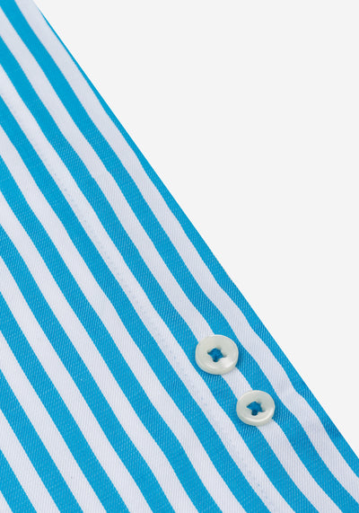 Capri Blue Stripe Signature Twill Shirt