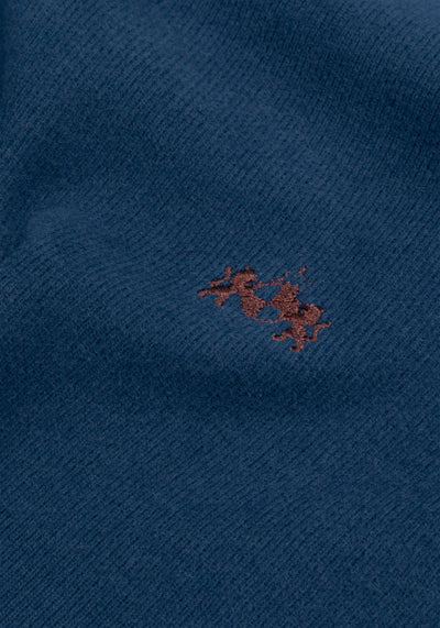 Midnight Indigo Cotton Sweatshirt