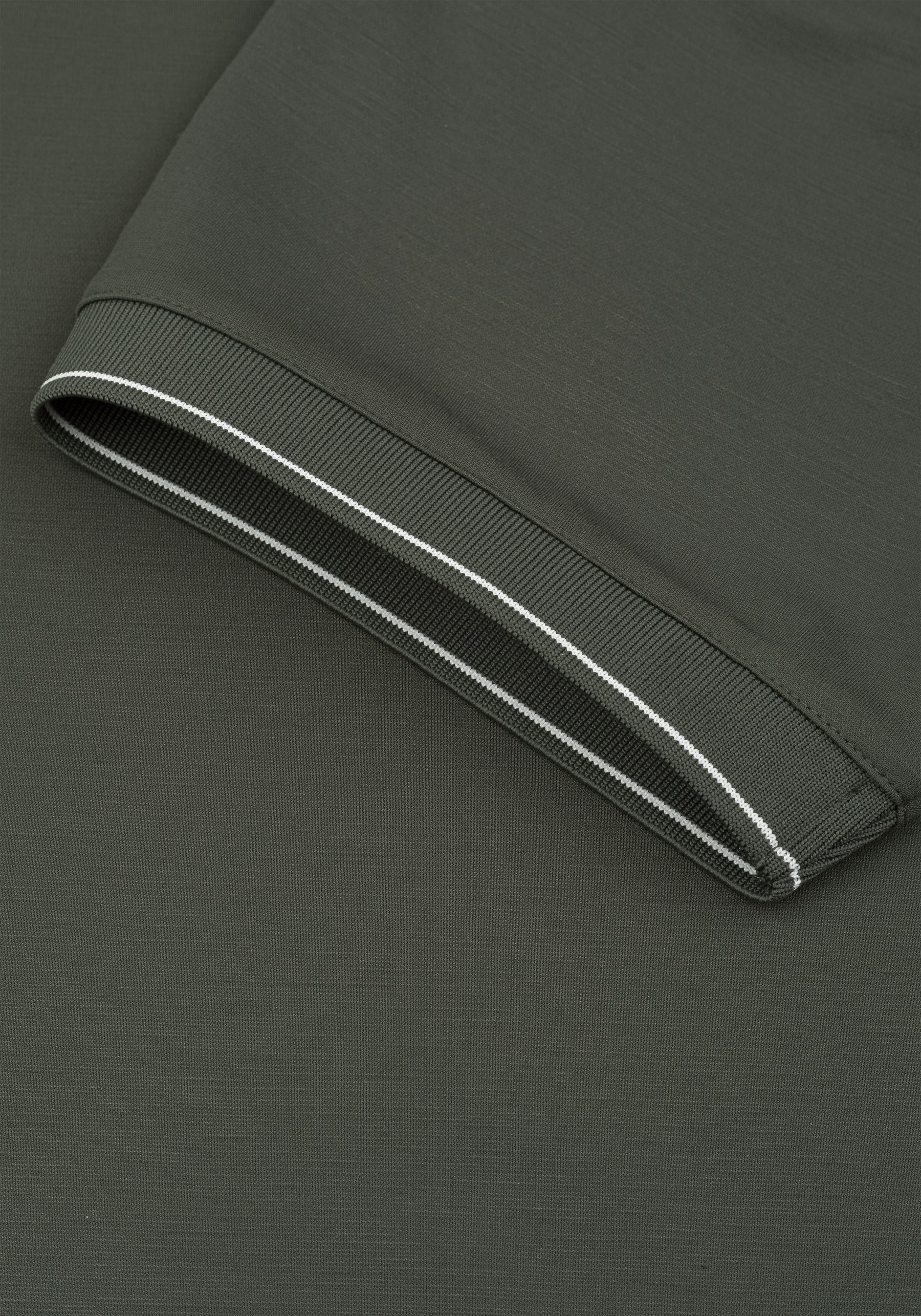 Moss Olive Aero-Hybrid Polo Shirt