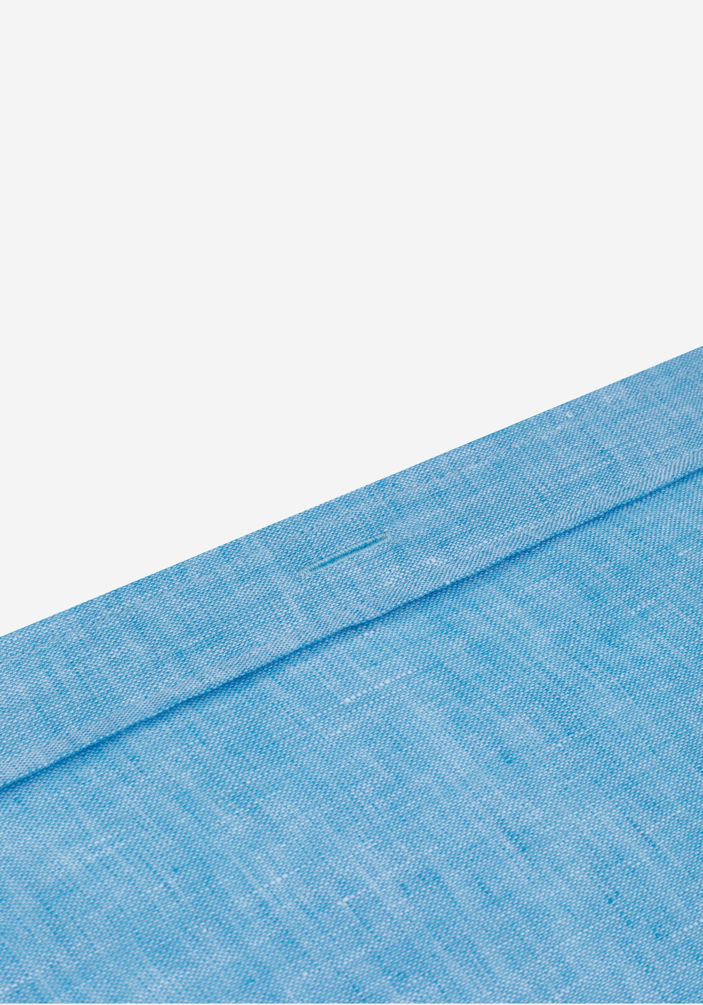 Coastal Blue Belgian Linen Shirt