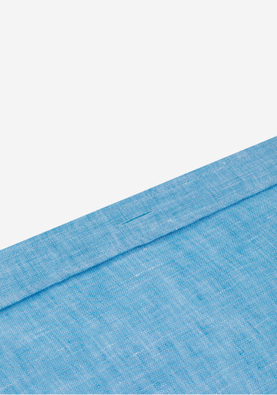 Coastal Blue Belgian Linen Shirt