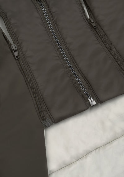 Fossil Olive Padded Polyamide Jacket