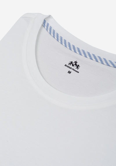 White Ice Blue T-Shirt