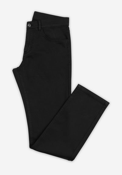 Smart Fit Vanta Black Piqué Gabardine
