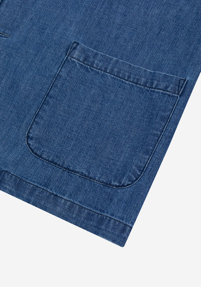Imperial Blue Denim Blazer