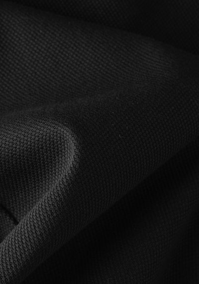Smart Fit Vanta Black Piqué Gabardine