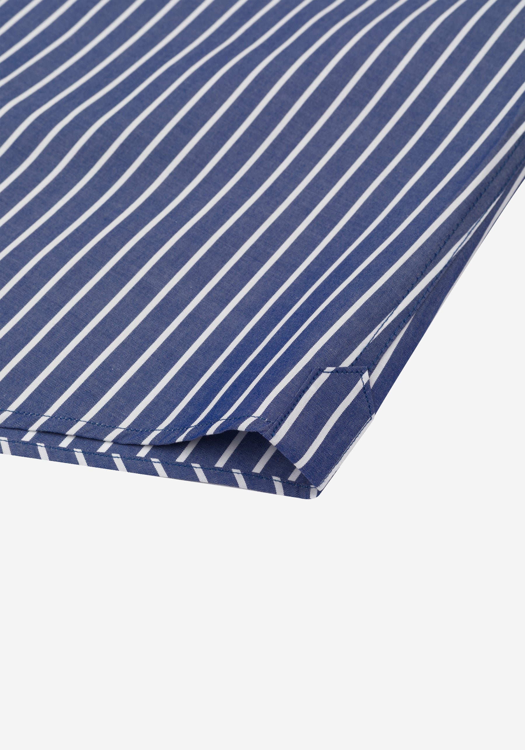 Regent Blue Stripe Poplin Shirt
